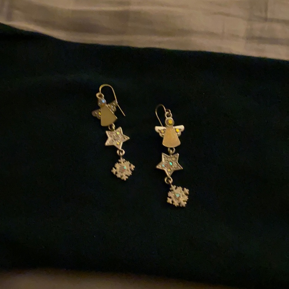 Angel earrings